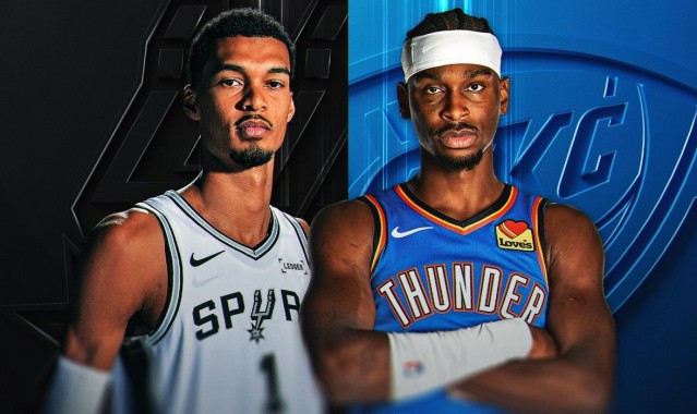 文班亚马创历史第2神迹，马刺完败雷霆！亚历山大34+4帽刷爆纪录