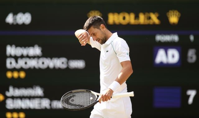 kaiyun-死里逃生！德约五盘逆转辛纳 温网半决赛对东道主